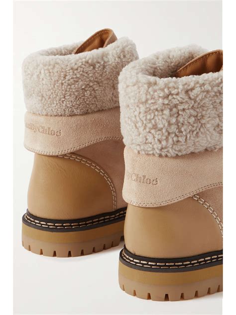 SEE BY CHLOÉ Eilieen shearling